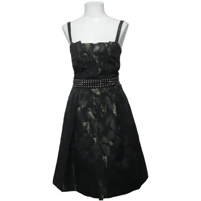 Cocktail dress (Green, Black) from Young Couture by Barbara Schwarzer Acetate, Cotton, Polyester