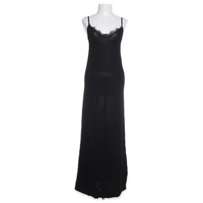Maxi dress (Black) from Zara Knit Nylon, Viscose
