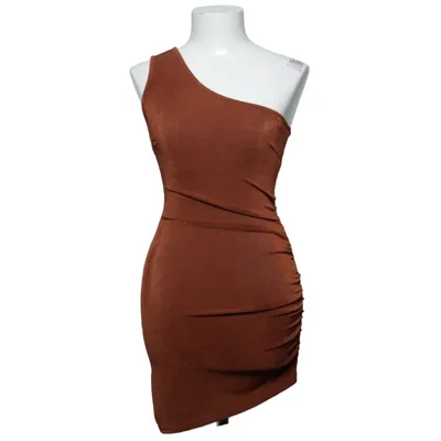 Dress (Brown) from Motel Elastane, Polyester