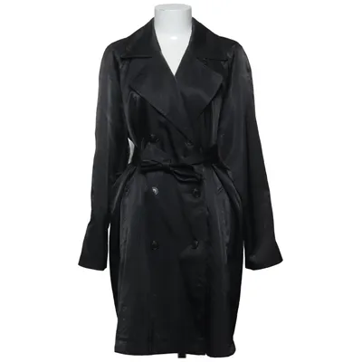 Trench coat (Black) from Jensen Coat Acetate, Polyester