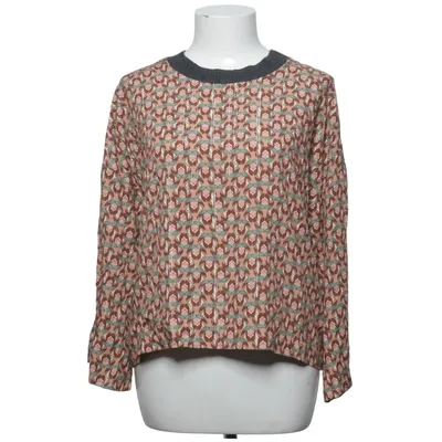 Blouse (Beige, Multicolore) de Guitare Élasthane, Polyester, Viscose