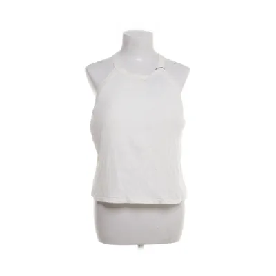 Top (Wit) van Uniqlo Katoen, Elastaan, Nylon, Polyester