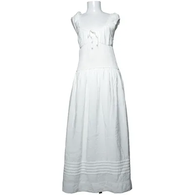 Maxikjole (Hvid) fra Allsaints Bomuld, Modal, Polyester