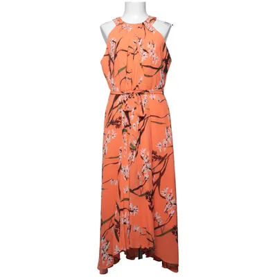 Maxi dress (Orange, Multicolored) from Karen Millen Polyester
