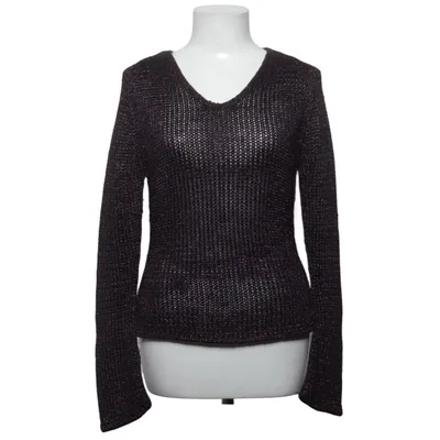 Pull-over (Violet, Noir) de Solar Polyester, Viscose