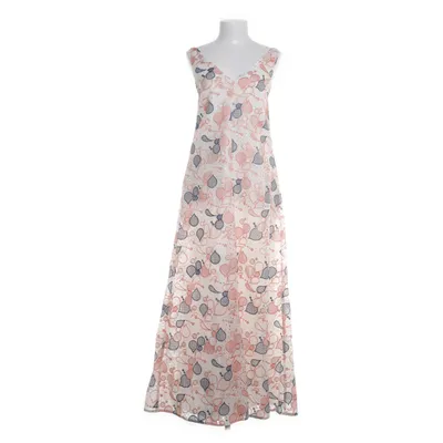 Maxi dress (White, Multicolored) from Paul & Joe Silk, Cotton