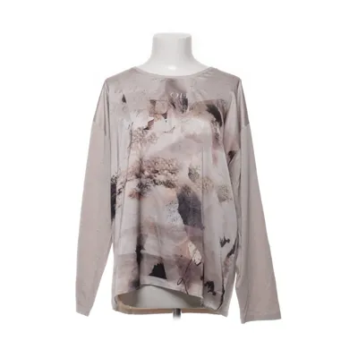 Blouse (Beige, Meerkleurig) van Betty & Co Elastaan, Metallvezel, Polyester, Viscose
