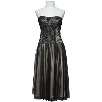 Cocktail dress (Black, Beige) from Oasis Elastane, Polyamide, Polyester