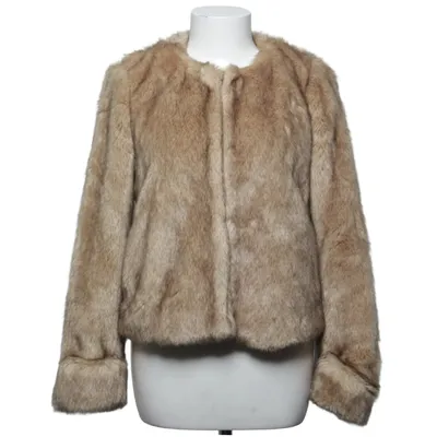 Winter jacket (Beige) from Trf Outerwear Acrylic, Polyester