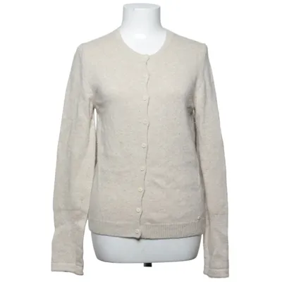 Cardigan (Beige) van Hessnatur Mohair, Zijde, Wol