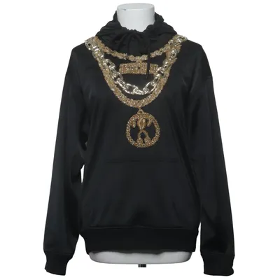 Sweat à capuche (Noir) de H&M x Moschino Polyester, Coton, Élasthane