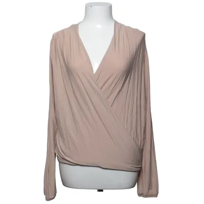 Wikkeltop (Beige) van Modes Stockholm Cupro, Elastaan