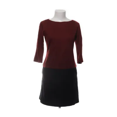 Klänning (Röd, Svart) från Cyrillus Elastan, Polyamid, Ull