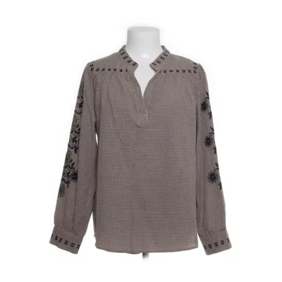 Blouse (Black, Brown) from Musy Muse Cotton