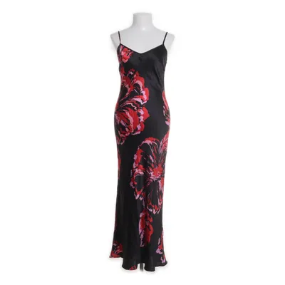 Maxi dress (Black, Multicolored) from Charlotte Sparre Elastane, Silk