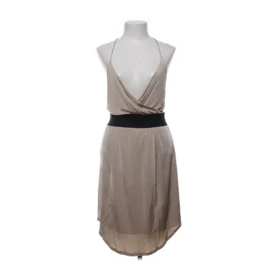 Halterneck-kjole (Beige, Sort) fra Filippa K Viscose