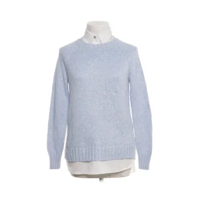 Sweater (Blue, White) from Lauren Ralph Lauren Cotton, Acrylic, Polyester