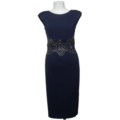 Robe de soirée (Bleu) de Little Mistress Élasthane, Polyester