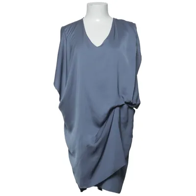 Kjole (Blå) fra Acne Polyester, Viscose