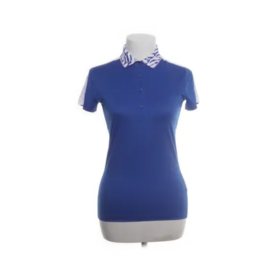 Poloshirt (Blauw, Wit) van J.Lindeberg Elastaan, Polyester