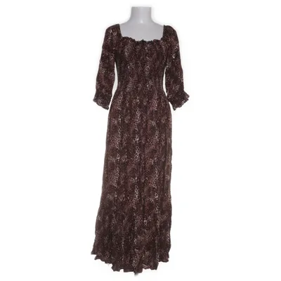 Maxikjole (Sort, Brun) fra BYIC Viscose