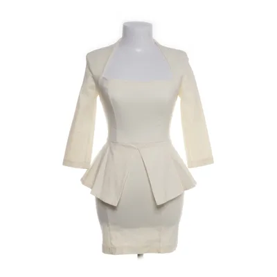 Klänning (Beige) från ASOS Petite Viskos, Nylon, Elastan