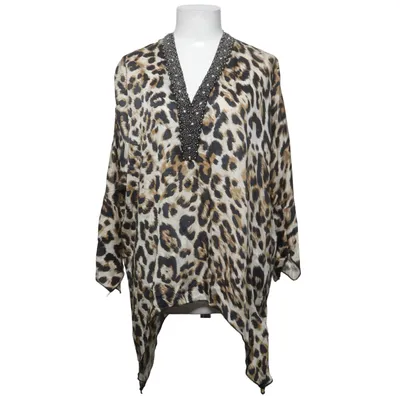 Blouse (Beige, Zwart, Bruin) van Lo-ika Viscose