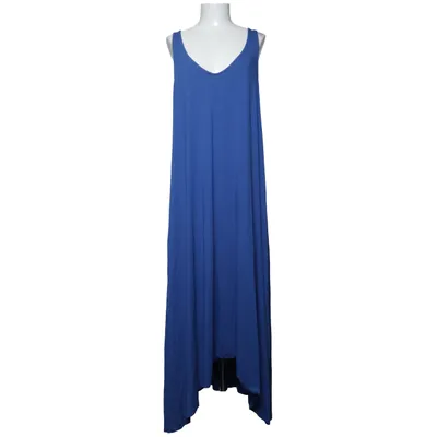 Maxi dress (Blue) from Mat. Elastane, Viscose