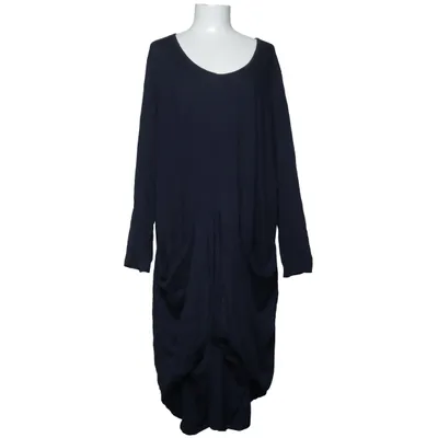 Dress (Blue) from Sara Lindholm Polyester, Viscose