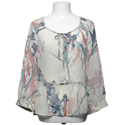 Blouse (White, Multicolored) from Sandwich Polyester