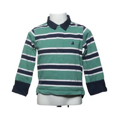 Maillot de rugby (Vert, Bleu, Blanc) de Jojo Maman Bébé Coton, Élasthane, Polyester recyclé