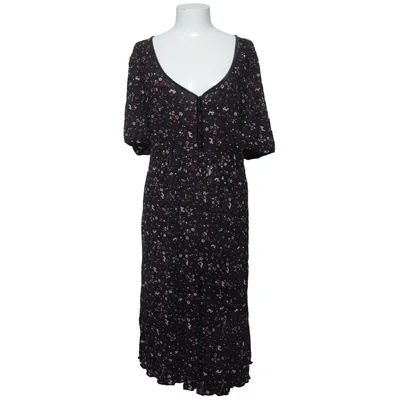 Kjole (Sort, Flerfarvet) fra Generous by Lindex Viscose