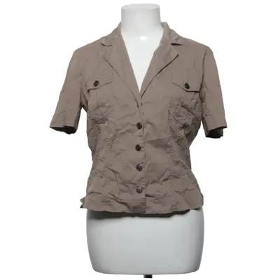 Chemise à manches courtes (Marron) de Ambiente Coton, Élasthane, Polyamide