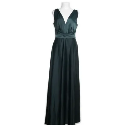Aftonklänning (Grön) från Marie Lund Elastan, Polyester