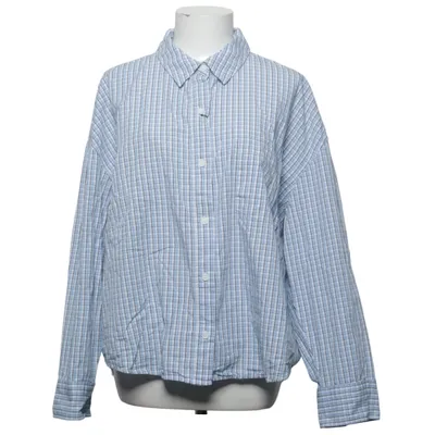 Chemise (Bleu, Blanc) de Divided by H&M Coton