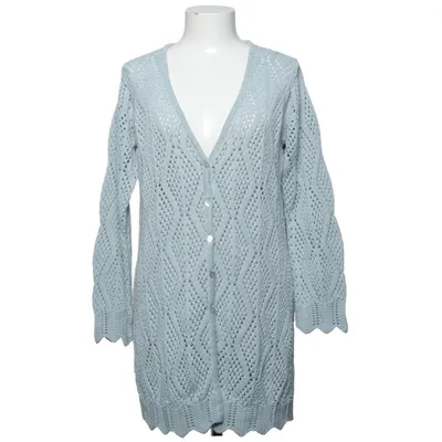 Cardigan (Blue) from Lindex Acrylic, Cotton, Metallic fiber