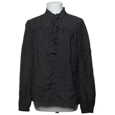 Blouse (Black, White) from Levate Polyamide, Viscose