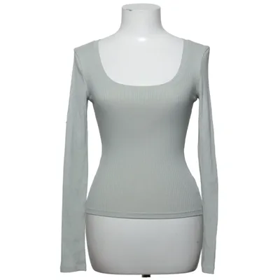 T-shirt à manches longues (Gris) de Tally Weijl Coton, Élasthane