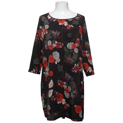 Klänning (Svart, Röd, Flerfärgad) från Guna Polyester
