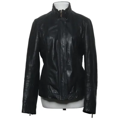 Leren jack (Zwart) van Promod