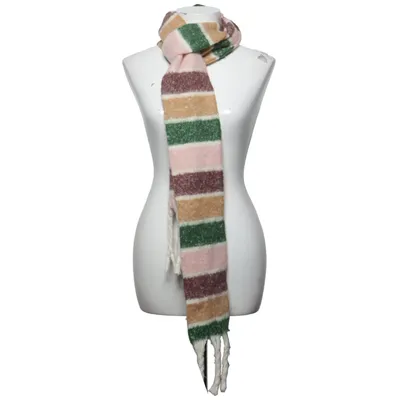 Sjaal (Roze, Groen, Bruin, Meerkleurig) van Mango Acryl, Polyamide, Polyester, Wol