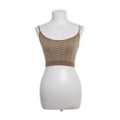 Crop top (Brown) from Out from Under for Urban Outfitters Elastane, Polyamide, Polyester