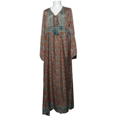 Robe longue (Orange, Bleu, Multicolore) de Gold & Silver Viscose