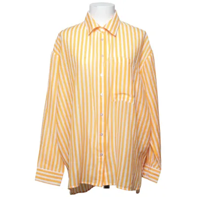 Shirt (Yellow, White) from Collection Pimkie Polyester