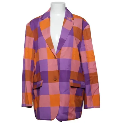 Blazer (Pink, Multicolored) from Monki Lyocell