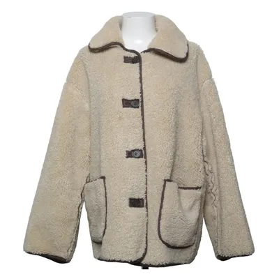 Shearlingjakke (Brun) fra BDG by Urban Outfitters Polyester, Viscose