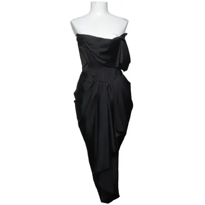 Aftenkjole (Sort) fra House of CB Elastan, Polyester
