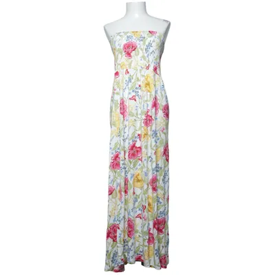 Robe longue (Blanc, Multicolore) de Up Fashion Viscose