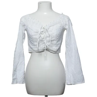 Crop top (Wit) van Donna Romina x NA-KD Katoen