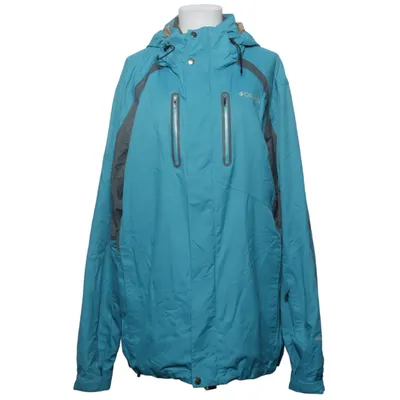 Veste imperméable (Bleu, Gris) de Columbia Nylon, Polyester recyclé